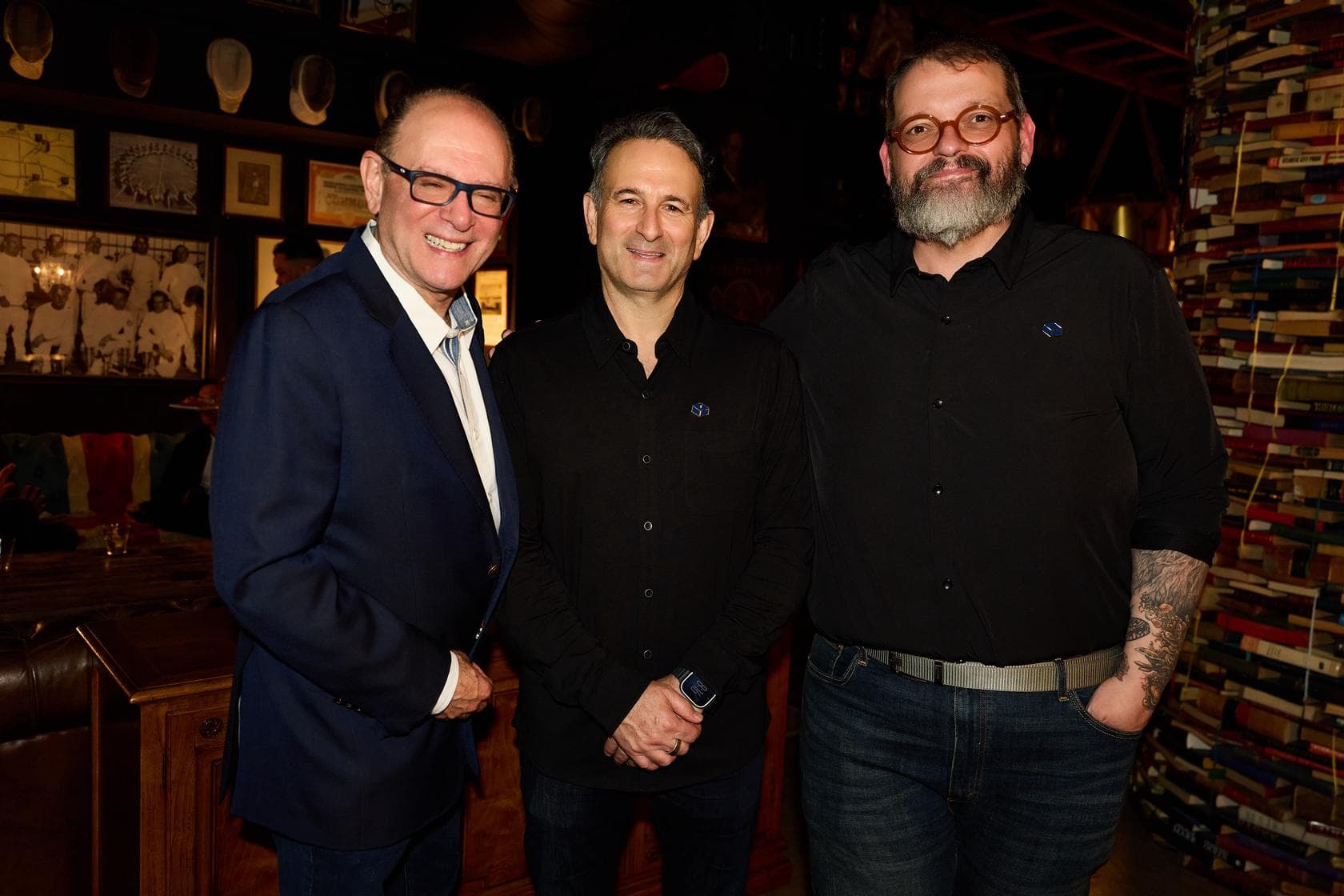 Andy Beach with the Hallstone Ventures team